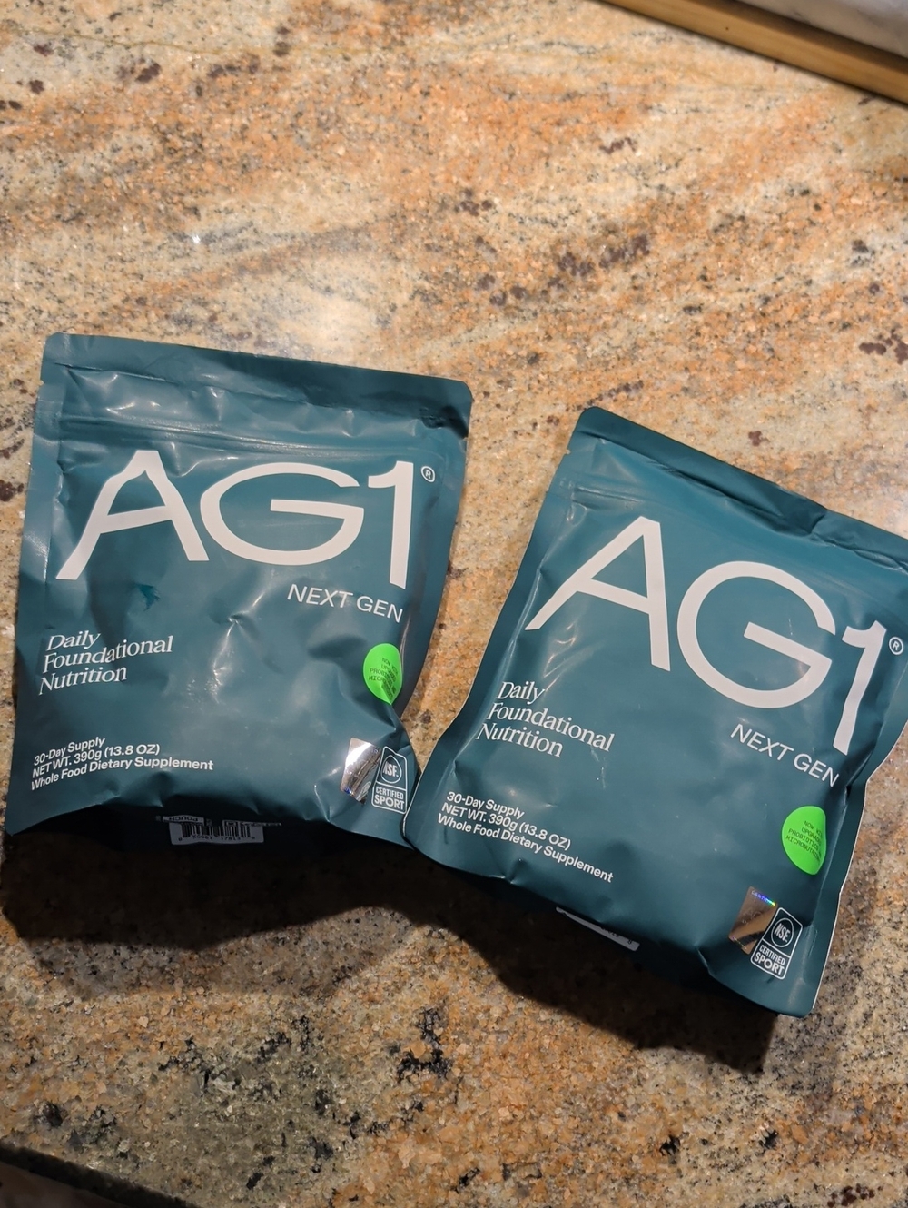 AG1 60-SUPPLY sealed Bags